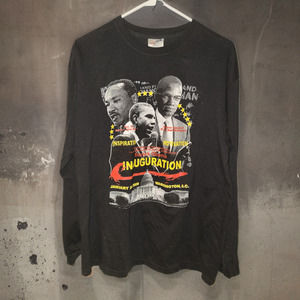 Barack Obama 2009 Inauguration Longsleeve T-shirt - LARGE